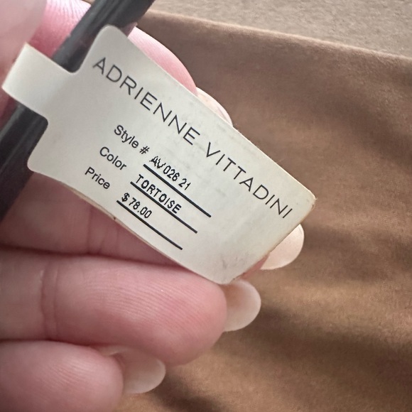 Adrienne vittani tortoise sunglasses new with tags - Picture 5 of 7